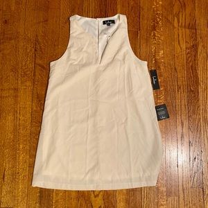 Lulu's Cream Sleeveless Dress